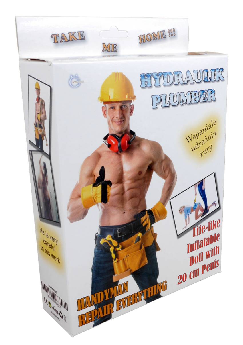 Lalka  Hydraulik   Plumber Male Doll