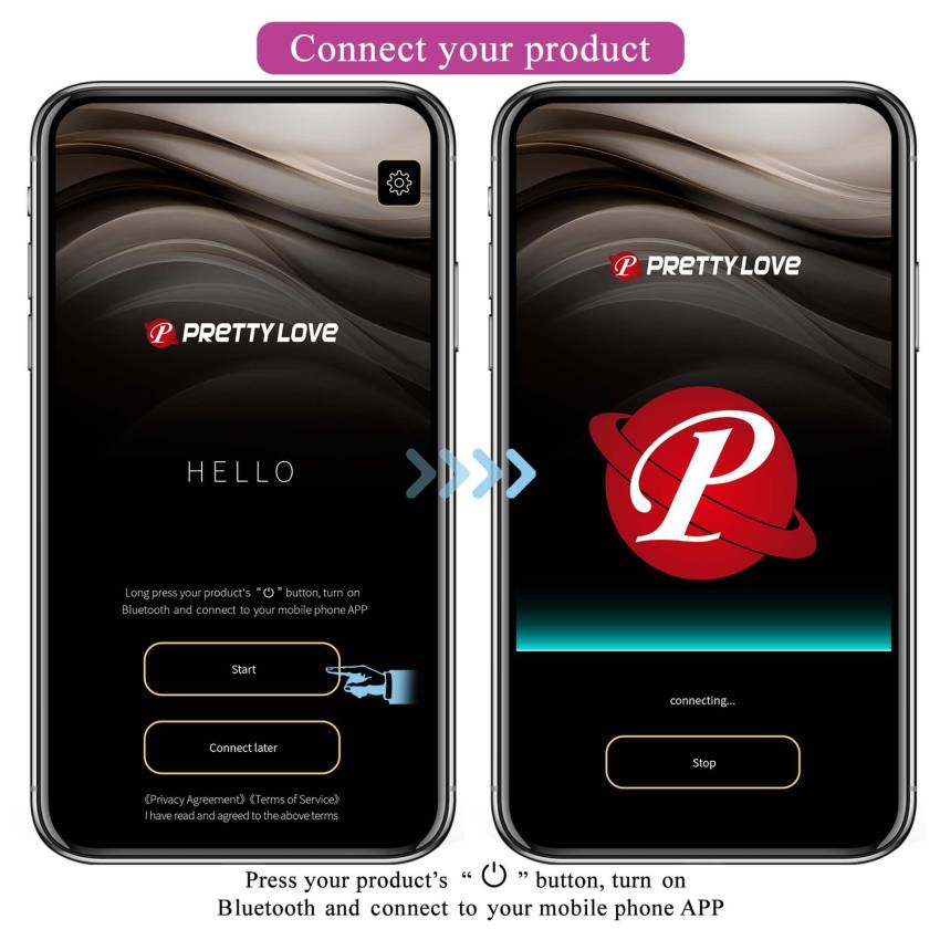 PRETTY LOVE   Aari, 10 vibration functions Mobile APP Long distance Control 10 thumping functions - obrazek 12