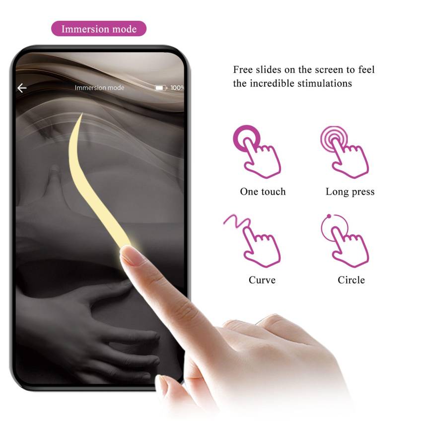 PRETTY LOVE   Aari, 10 vibration functions Mobile APP Long distance Control 10 thumping functions - obrazek 15