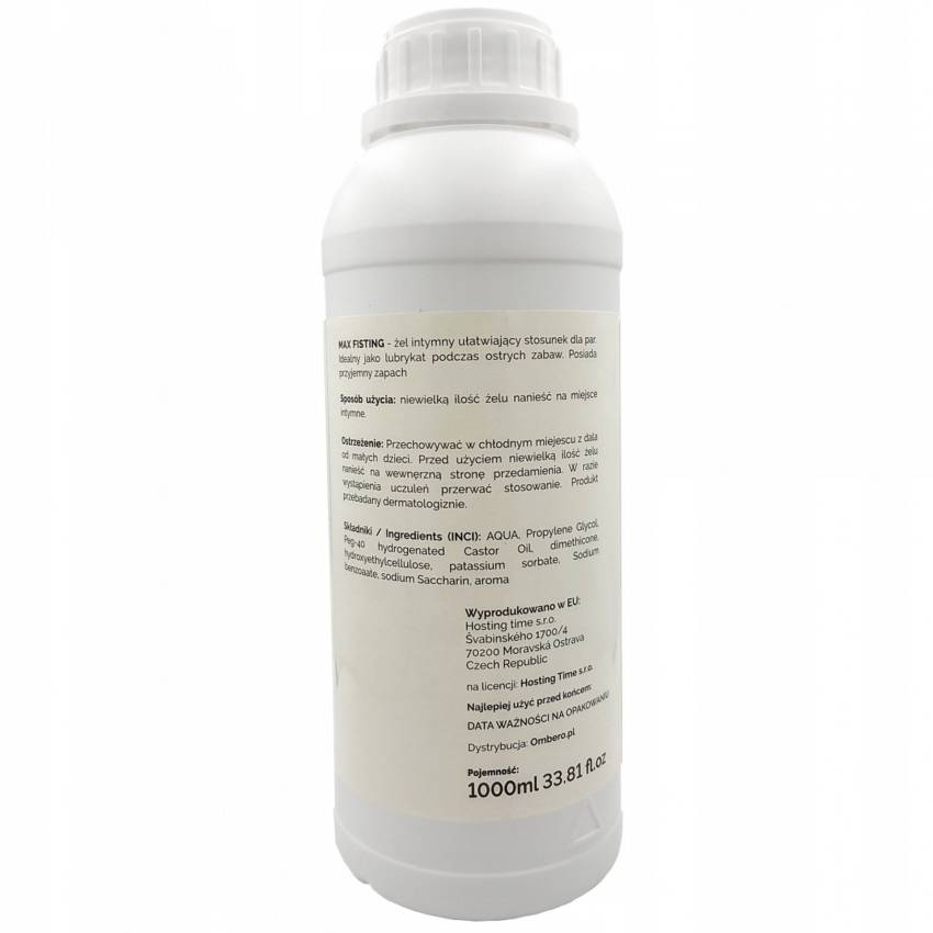Żel Max Fisting 1000ml - obrazek 2