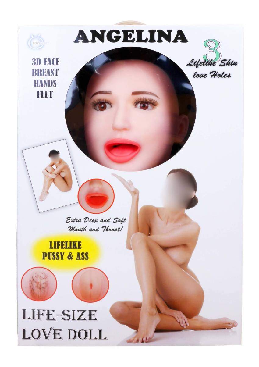 Lalka  ANGELINA 3D   Vibrating - obrazek 2