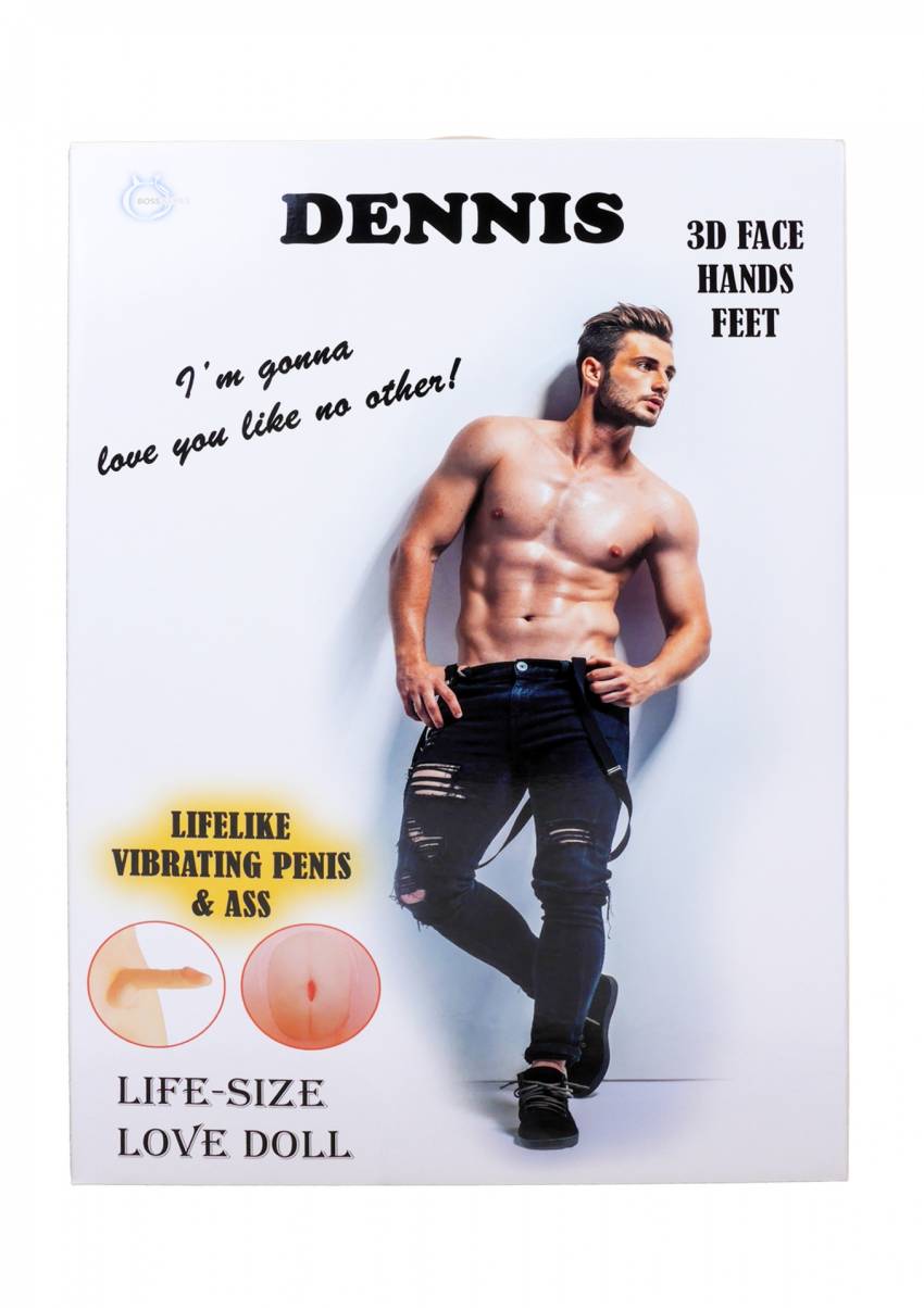 Lalka  DENNIS 3D   Vibrating - obrazek 2