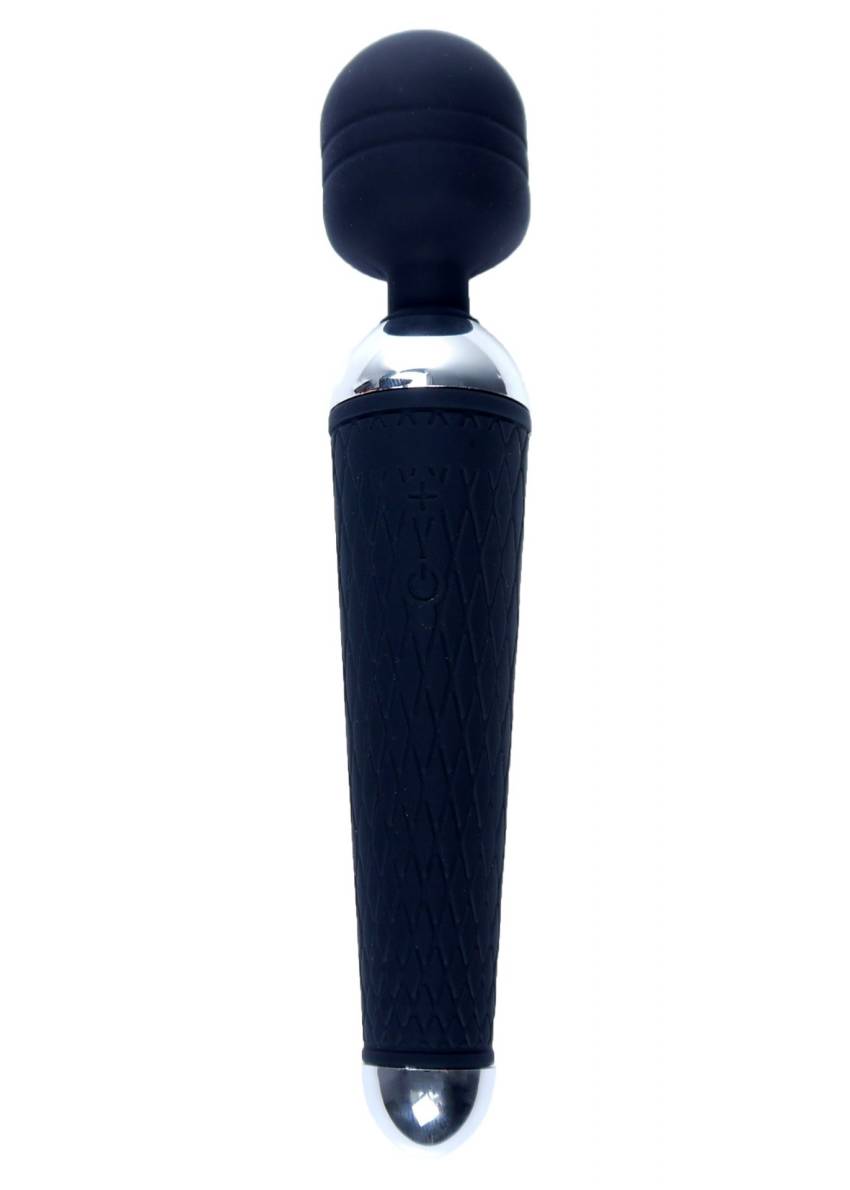 Stymulator Power Massager Wand USB Black 10 funkcji - obrazek 2