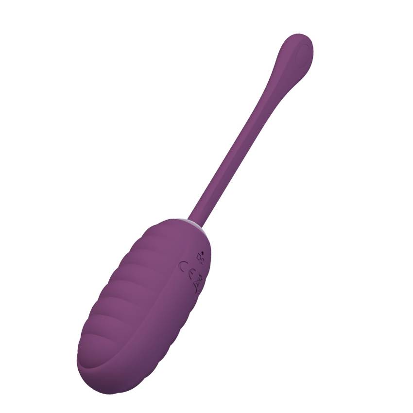 PRETTY LOVE   CASPER Purple 12 vibration functions Mobile APP remote control - obrazek 3