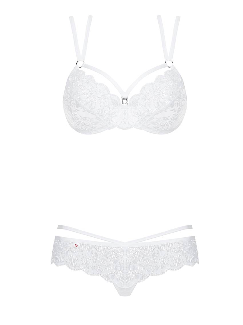 Bielizna 860 SET 2 komplet 2 częściowy biały L/XL - obrazek 3