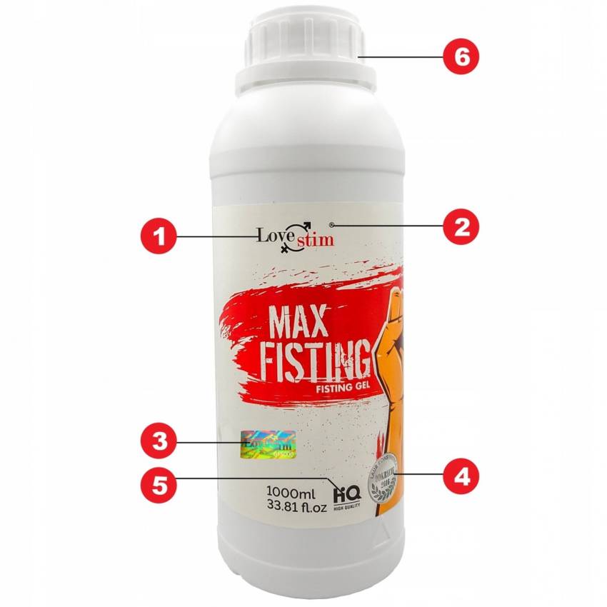 Żel Max Fisting 1000ml - obrazek 3