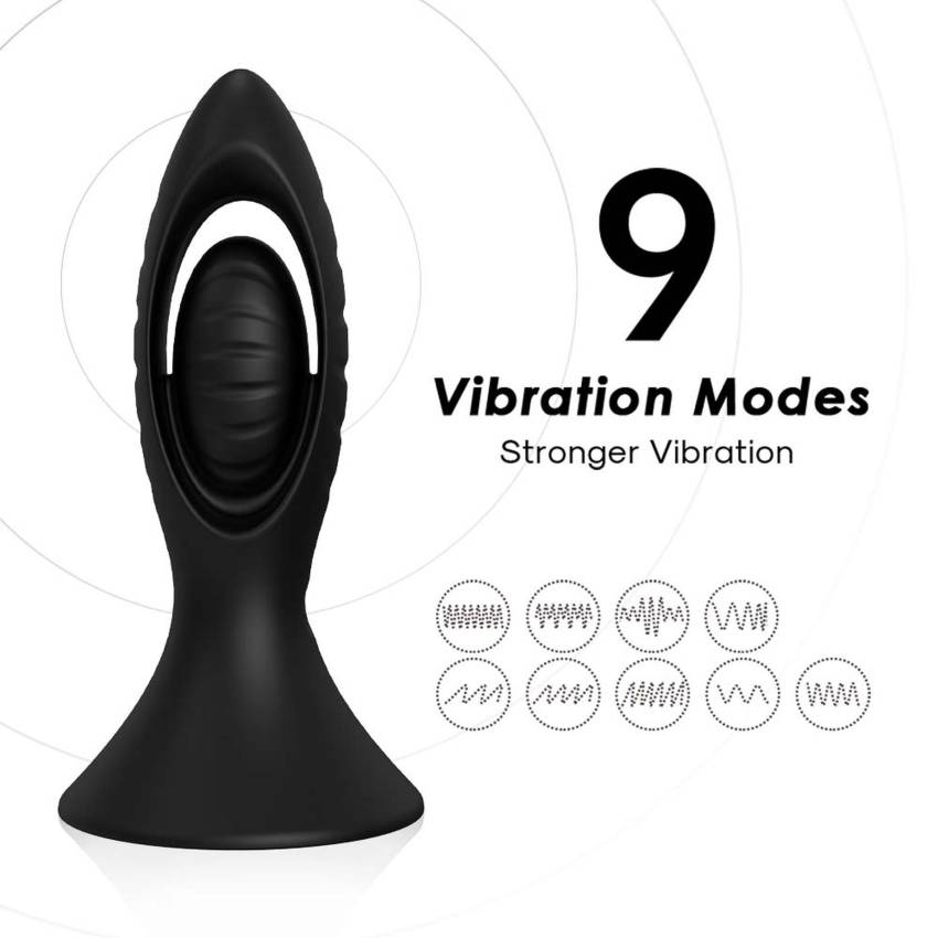 Watchman Black, 9 vibration functions - obrazek 3