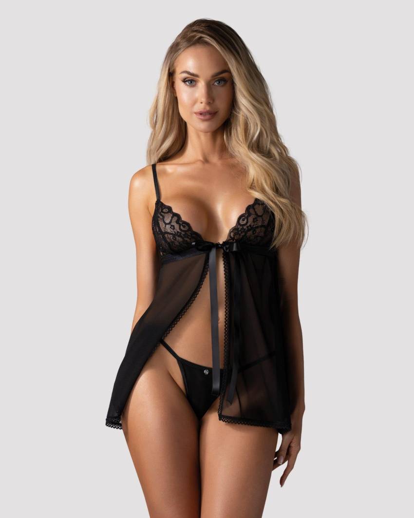 Blomentis babydoll i stringi   XS/S - obrazek 3