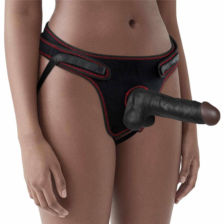 Easy Strapon Set Black - obrazek 4