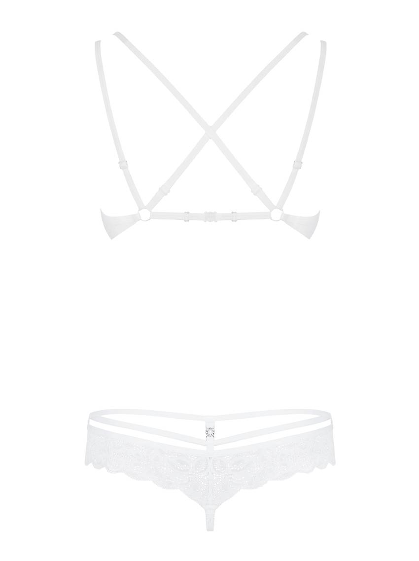 Bielizna 860 SET 2 komplet 2 częściowy biały L/XL - obrazek 4