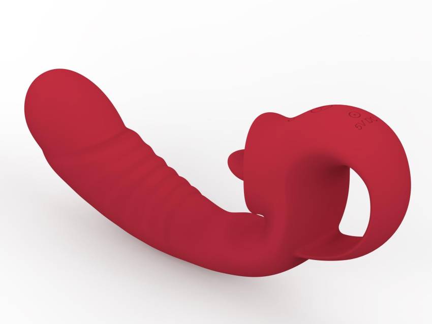 Wibrator   Rechargeable Licking Vibrator USB 10 Functions - obrazek 4