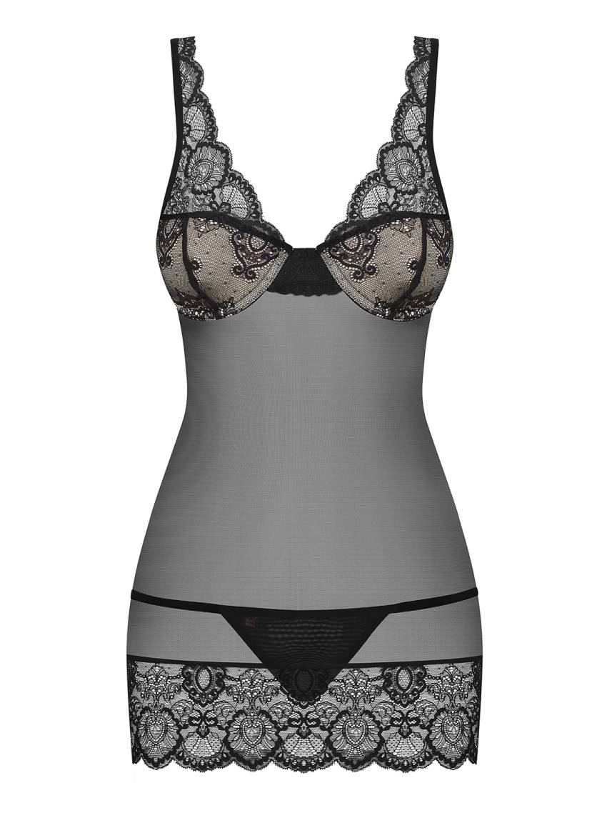 Bielizna 853 CHE 1 koszulka i stringi L/XL - obrazek 5