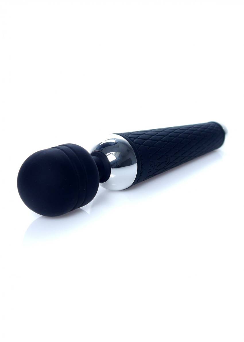 Stymulator Power Massager Wand USB Black 10 funkcji - obrazek 5