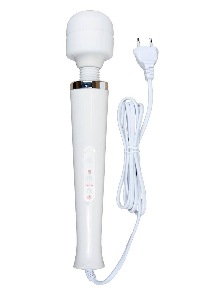 Stymulator Magic Massager Wand Cable 110 240V White 10 Function - obrazek 6