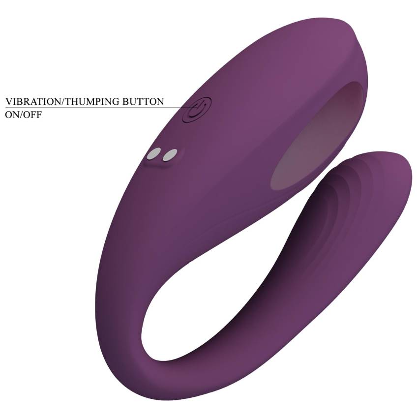 PRETTY LOVE   Aari, 10 vibration functions Mobile APP Long distance Control 10 thumping functions - obrazek 6