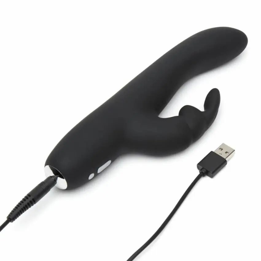 Wibrator - Fifty Shades of Grey Greedy Girl Rechargeable Slimline Rabbit Vibrator - obrazek 4