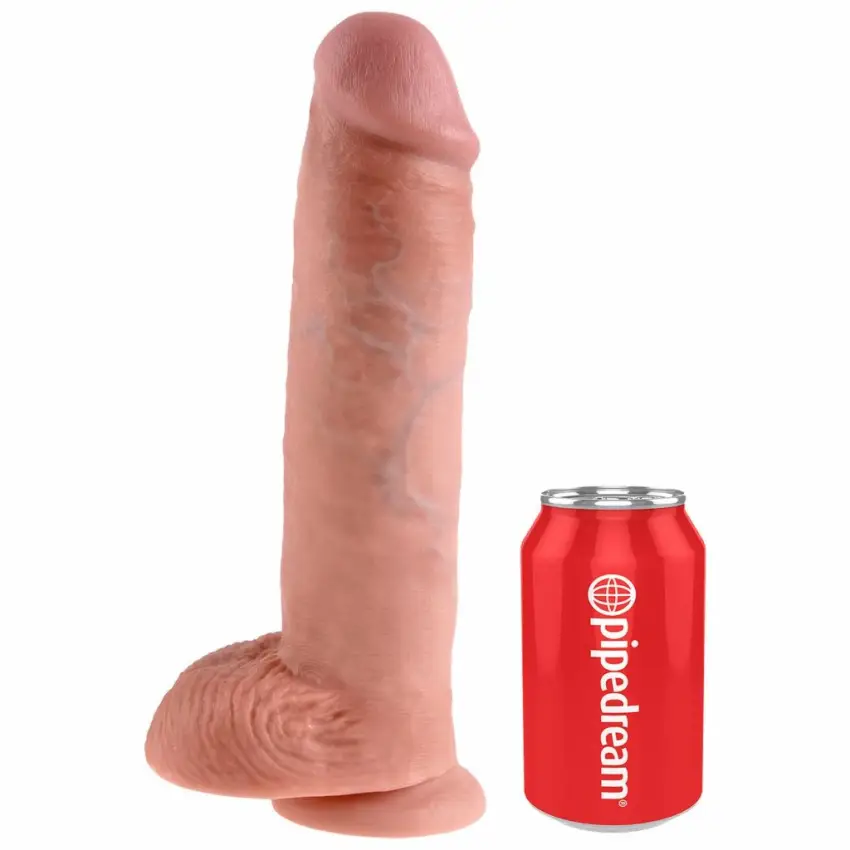 King Cock - Penis dildo 28cm - obrazek 4