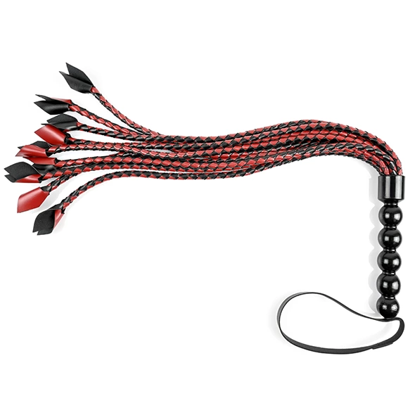 Pejcz - Sportsheets Saffron Braided Flogger 2 Pejcz - Sportsheets Saffron Braided Flogger - obrazek 2