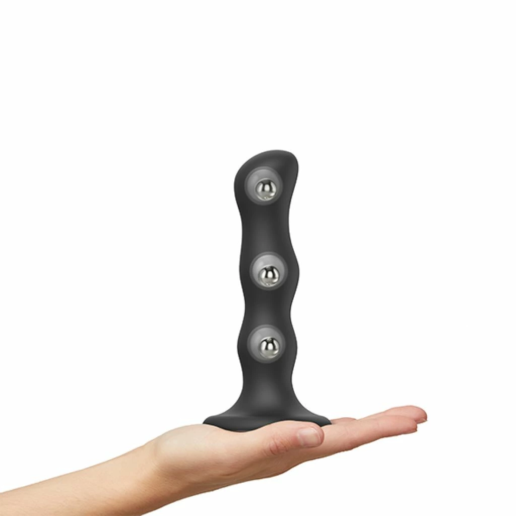 Dildo - Strap-On-Me Dildo Geisha Ball Black M 1 Dildo - Strap-On-Me Dildo Geisha Ball Black M