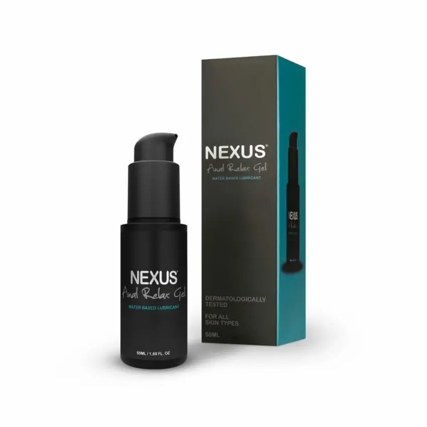 Wodny lubrykant analny - Nexus Anal Relax Gel 50 ml - obrazek 3