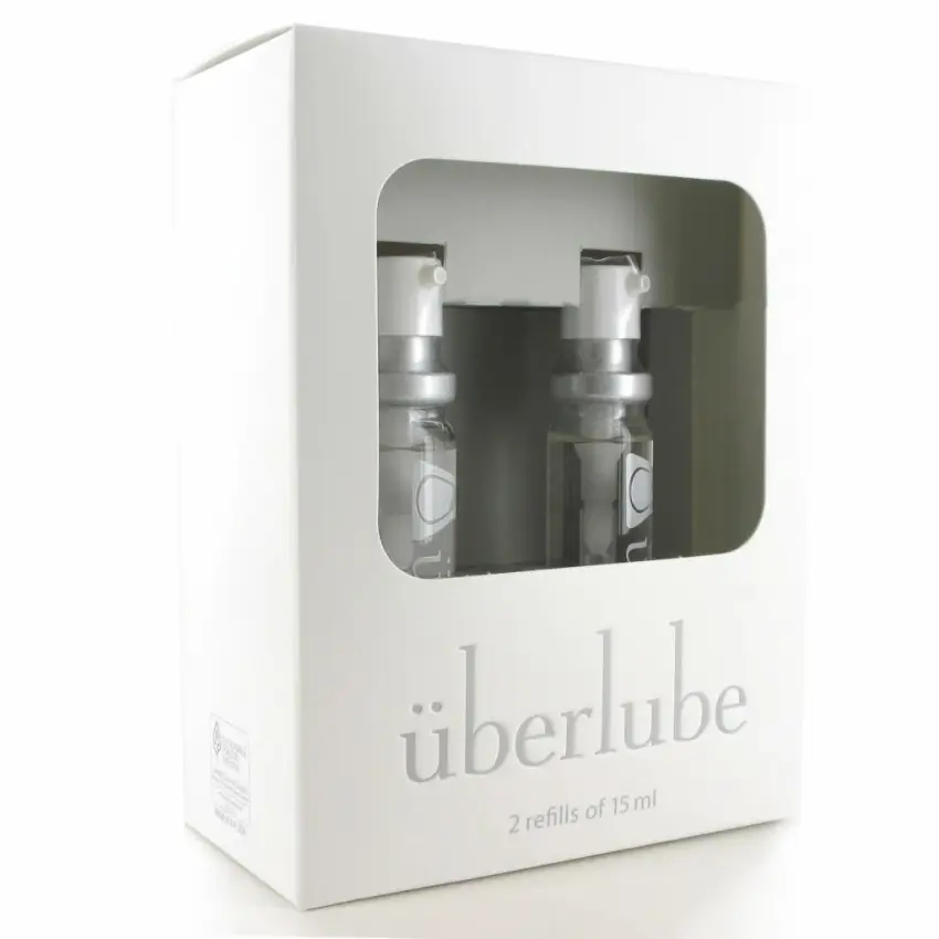 Lubrykant silikonowy - Uberlube Silicone Lubricant Good-To-Go Refills 2x15 ml - obrazek 2