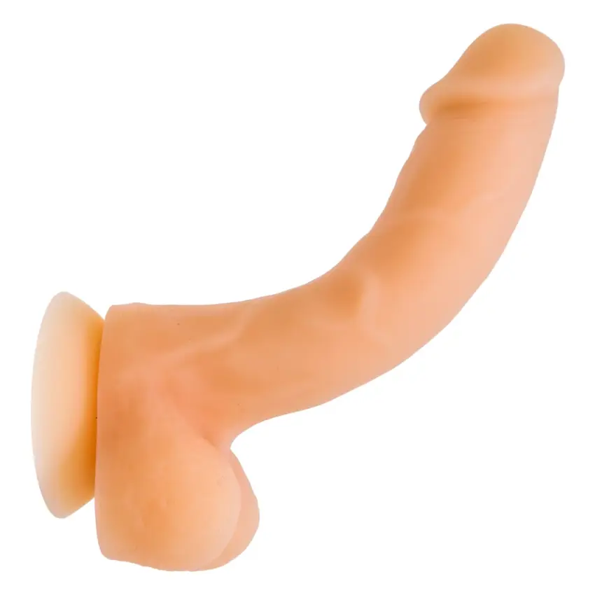 Addiction - Elastyczne Dildo David Vanilla 20 cm - obrazek 4