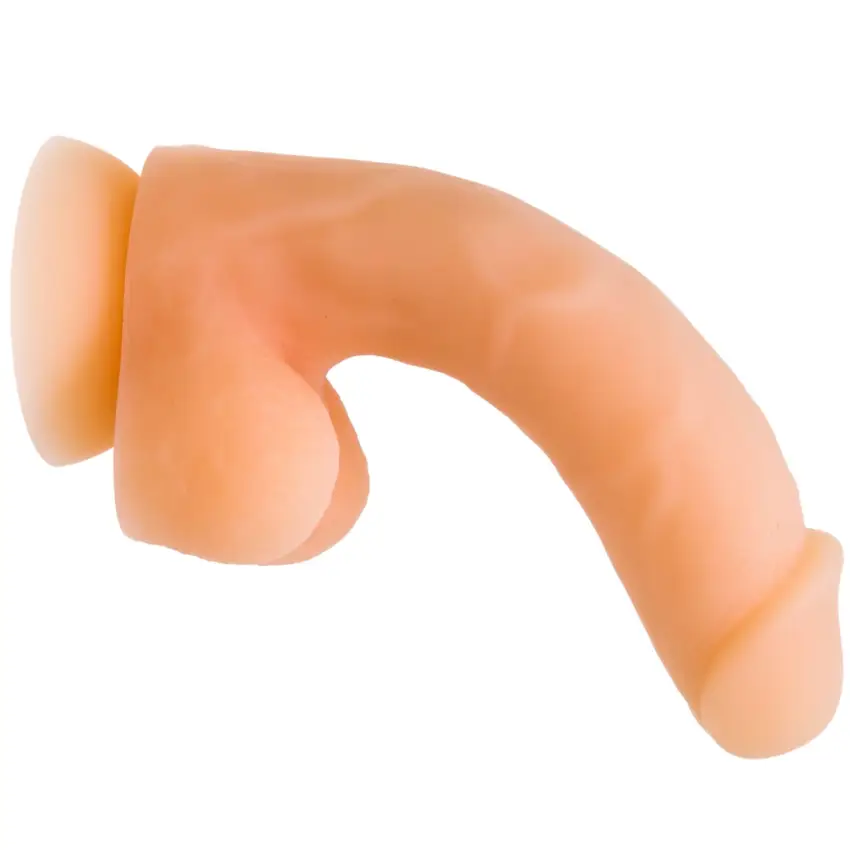 Addiction - Elastyczne Dildo David Vanilla 20 cm - obrazek 5