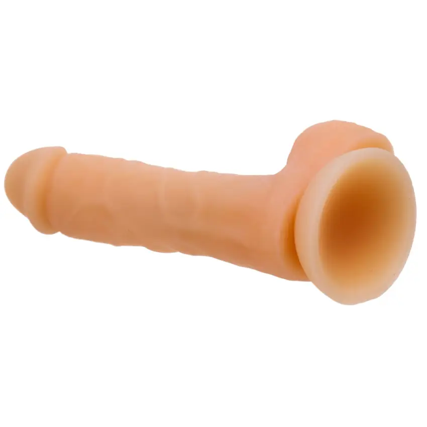 Addiction - Elastyczne Dildo David Vanilla 20 cm - obrazek 3
