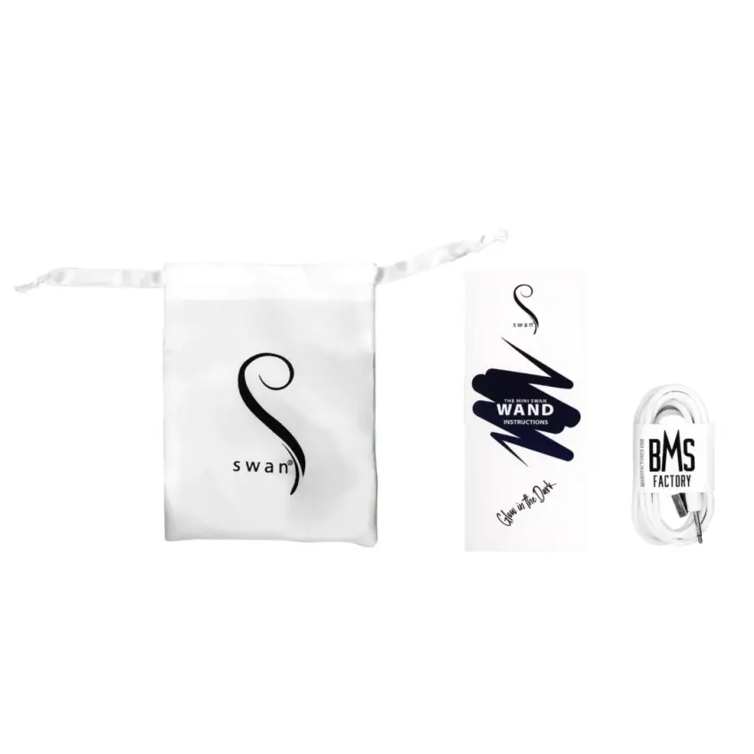 Swan - Mini Wibrator Do Stymulacji The Mini Swan Wand Różowy - obrazek 2