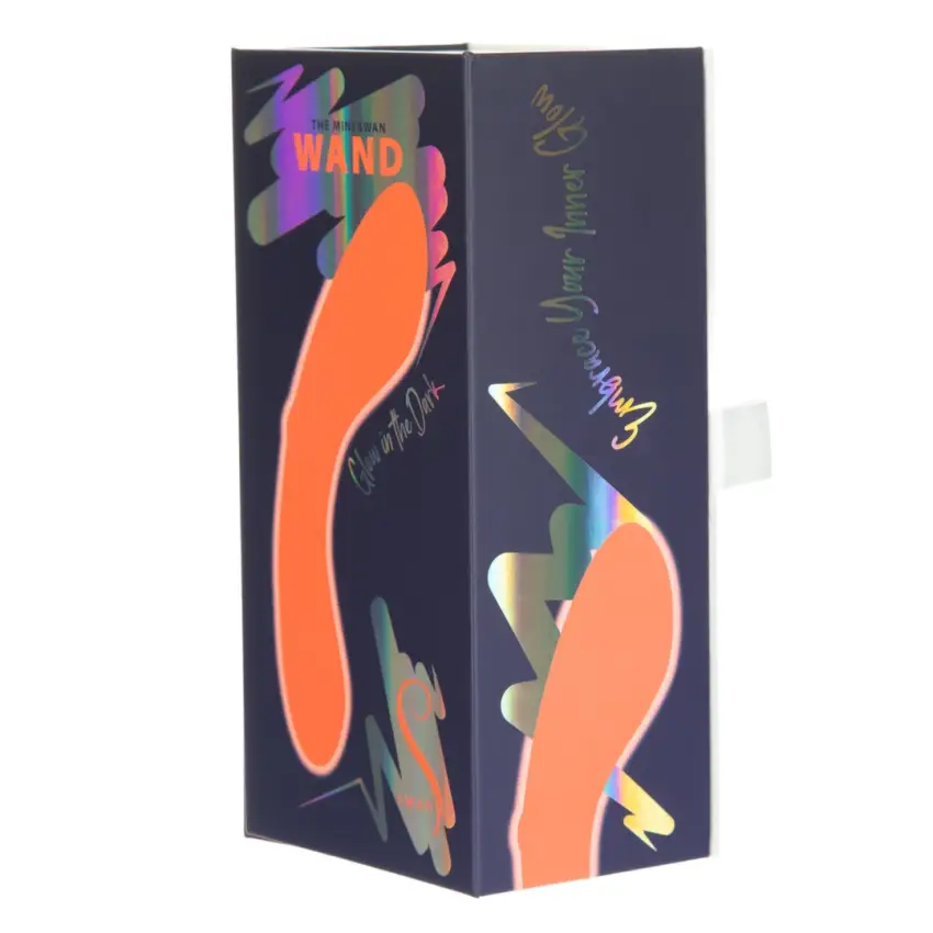 Swan - Mini Wibrator Do Stymulacji The Mini Swan Wand Pomarańczowy - obrazek 10
