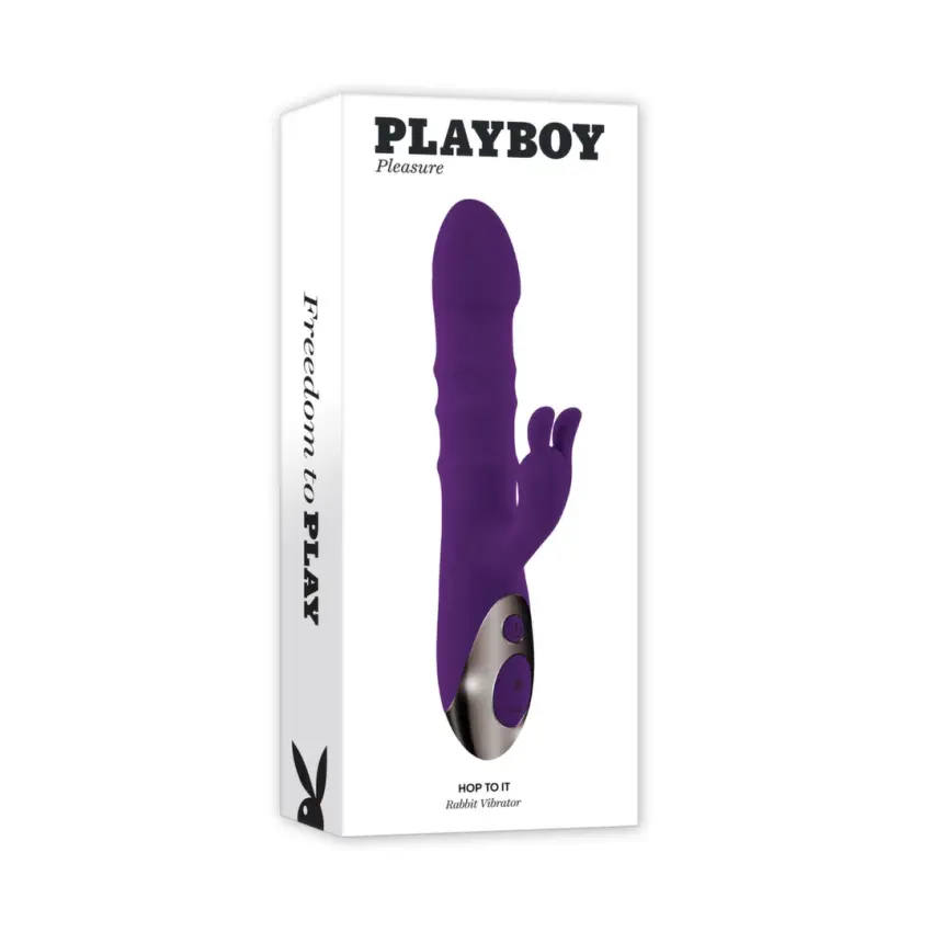 Playboy Pleasure - Wibrator królik Hop - 3 prędkości - obrazek 10