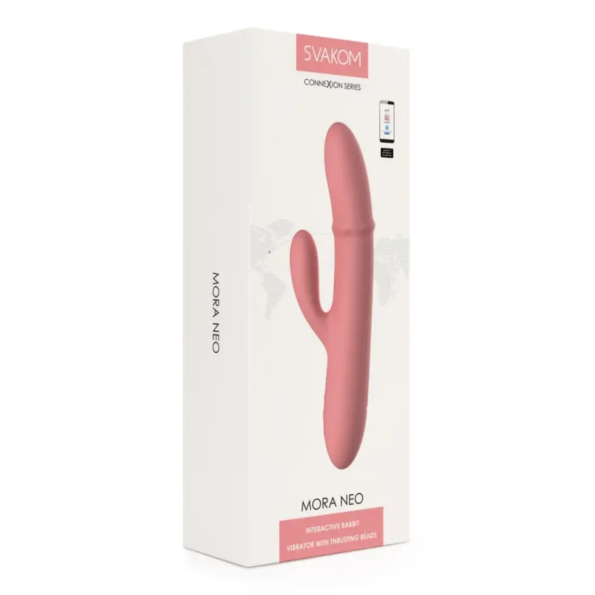Svakom - Wibrator Interaktywny Mora NEO Thrusting - obrazek 7