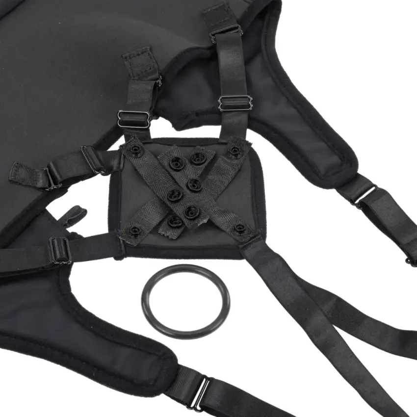 Sportsheets - Seksowny Gorset W Stylu Strap-On Czarny - obrazek 4