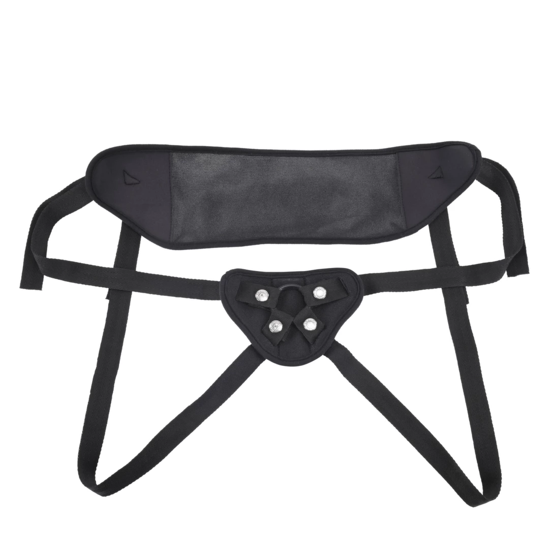 Sportsheets - Uprząż Strap-On Z Pasem Biodrowym Z Tyłu Czarna 1 Sportsheets - Uprząż Strap-On Z Pasem Biodrowym Z Tyłu Czarna