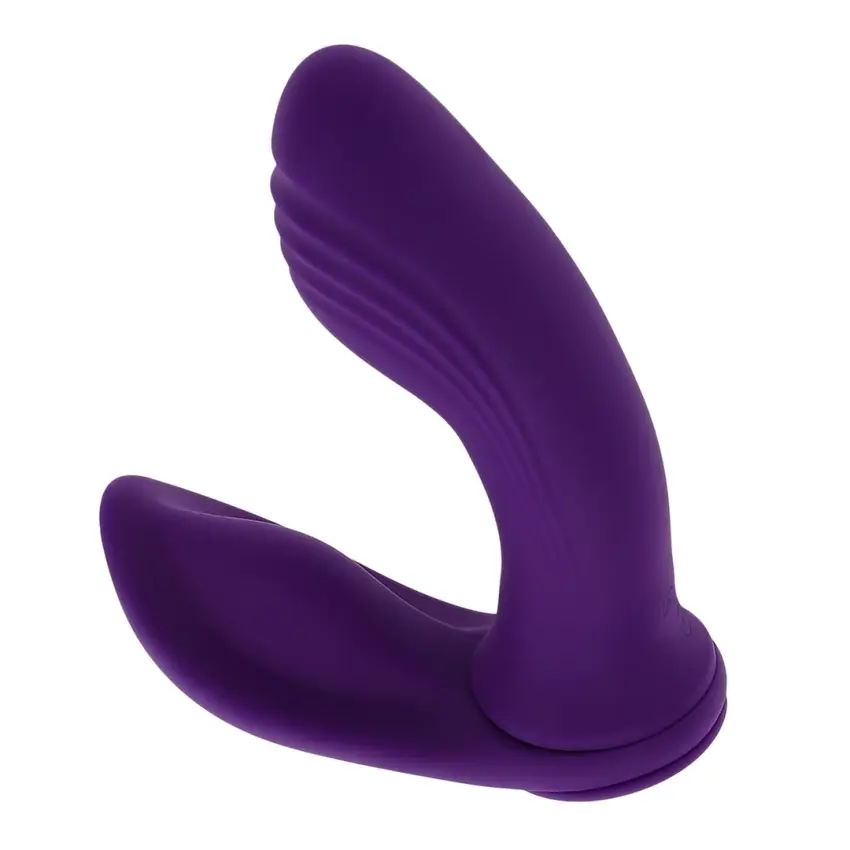 Playboy Pleasure - Wibrator 3w1 Dla Par Mix & Match Fioletowy - obrazek 5