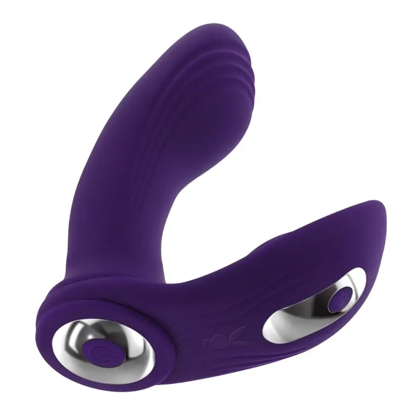 Playboy Pleasure - Wibrator 3w1 Dla Par Mix & Match Fioletowy - obrazek 6