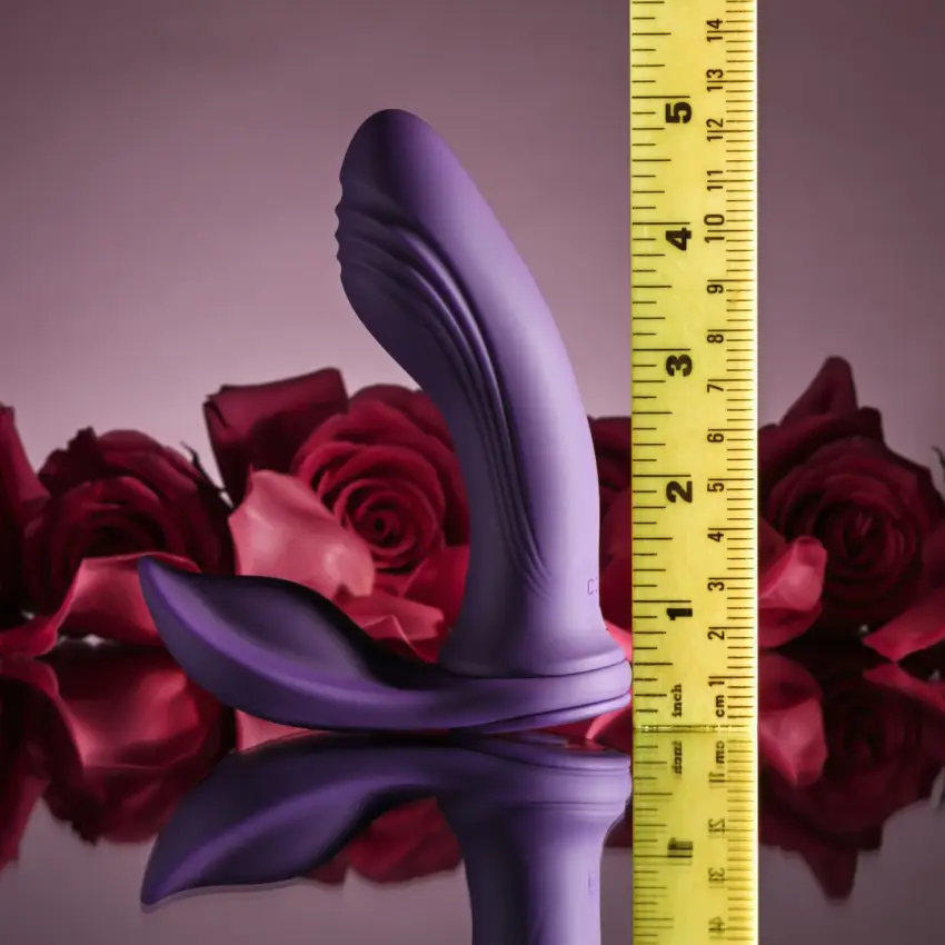 Playboy Pleasure - Wibrator 3w1 Dla Par Mix & Match Fioletowy - obrazek 3