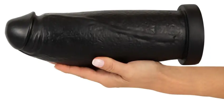 Realistixxx - Wielkie Czarne Dildo XXL Giant Dildo 29.8 cm - obrazek 7