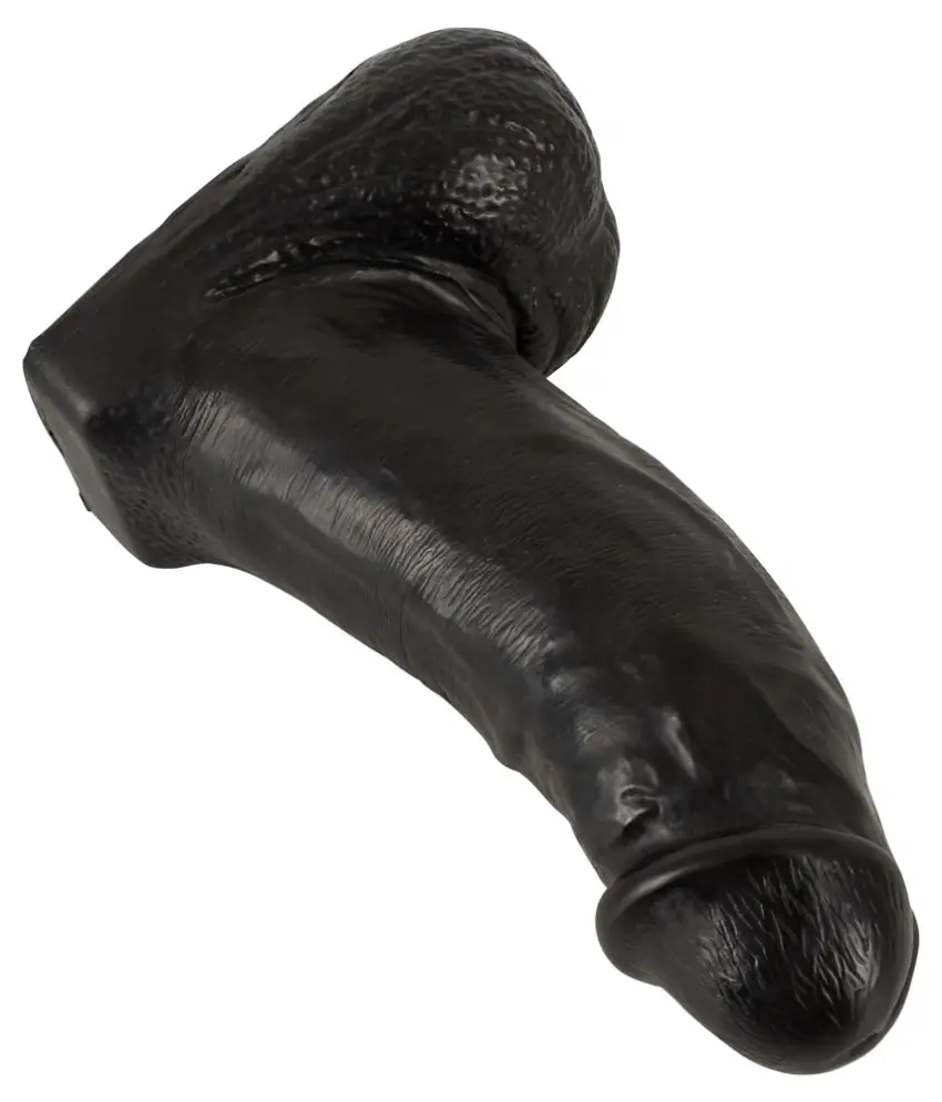 Realistixxx - Wielkie Czarne Dildo 1 kg Giant Dildo 22 cm - obrazek 6