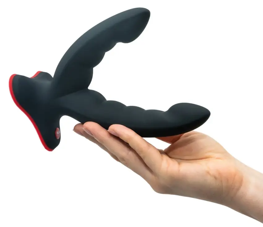 Fun Factory - Elastyczne Podwójne Dildo Ryde Black Czarne - obrazek 5