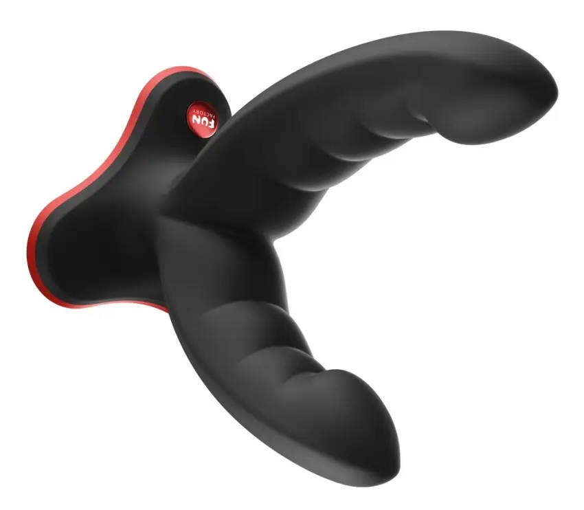 Fun Factory - Elastyczne Podwójne Dildo Ryde Black Czarne - obrazek 4