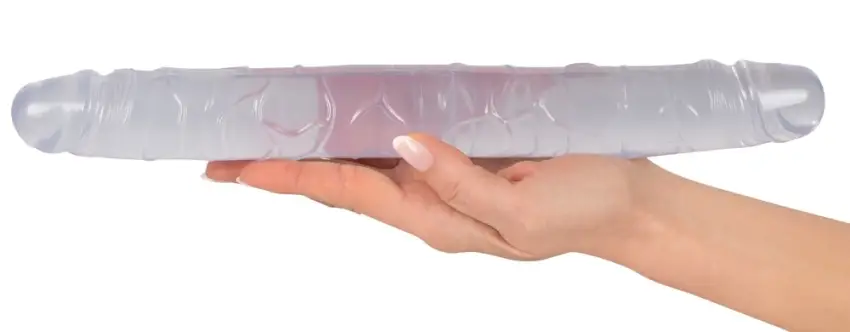 Crystal - Podwójne Krystaliczne Dildo 34cm - obrazek 4