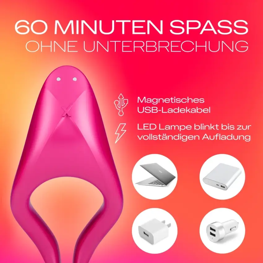 Durex Play Multistimulator - Wibrator Dla Par Wielofunkcyjny Na Penisa Sutki I Łechtaczkę - obrazek 5