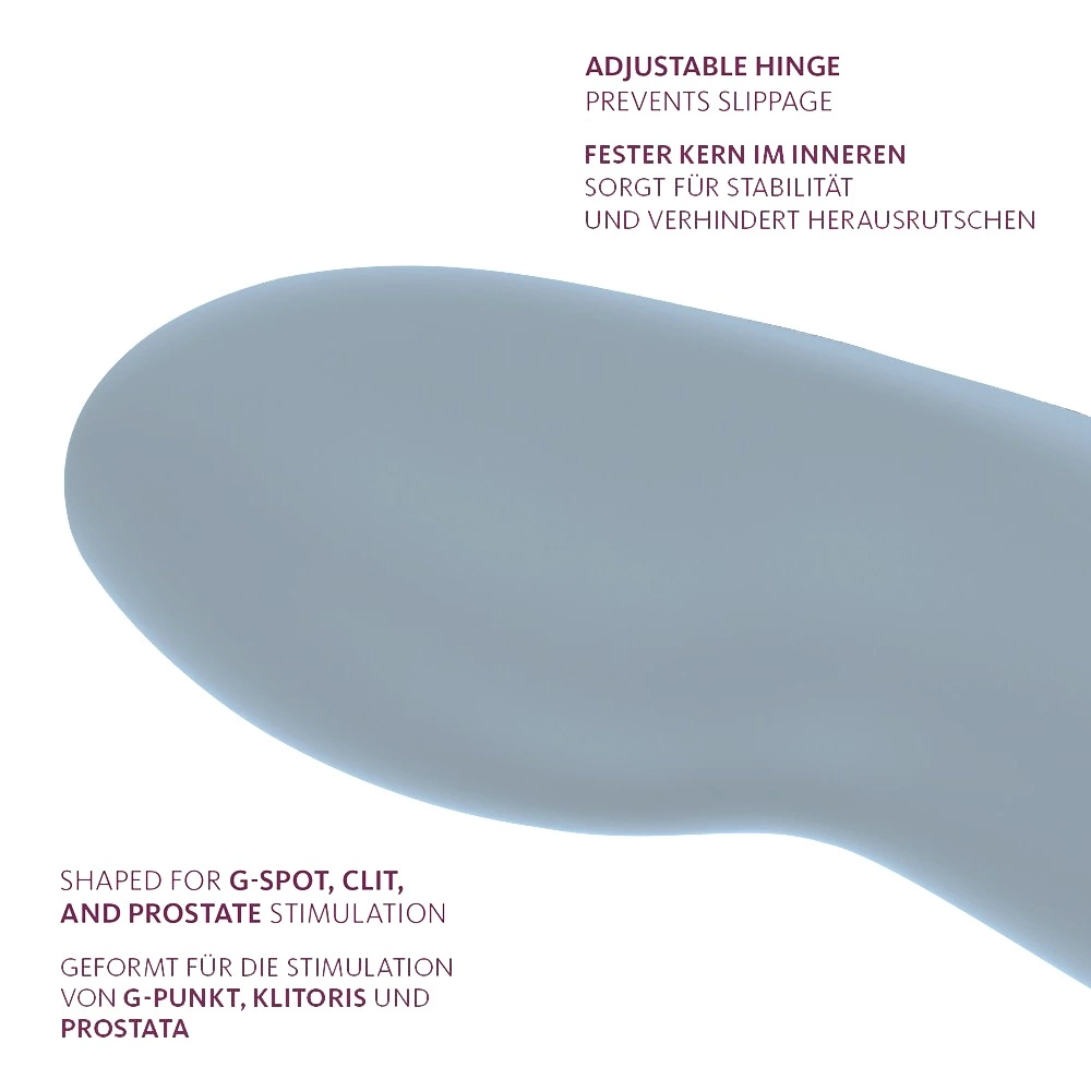 Fun Factory - Podwójne Dildo Z Wibracjami Share Vibe Pro Cool Szare 7 Fun Factory - Podwójne Dildo Z Wibracjami Share Vibe Pro Cool Szare - obrazek 7