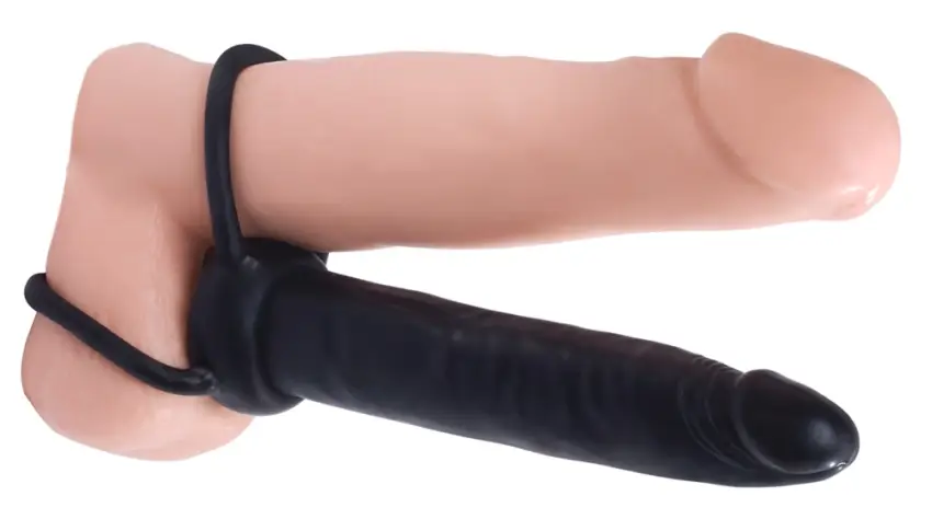 Fetish Fantasy Series - Penis I Pierścień Jąder Oraz Elastyczne Dildo Analne - obrazek 3