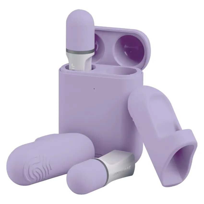 JimmyJane - Zestaw 2 Mini Wibratorów Podróżnych Hello Touch Pro - obrazek 2