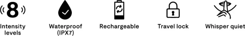 We-Vibe - Mini Stymulator Tango X Cherry Red - obrazek 8