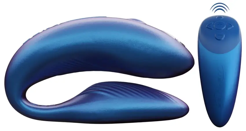 We-Vibe - Wibrator Dla Par Z Pilotem I Aplikacją Chorus by We-Vibe Cosmic Blue - obrazek 2