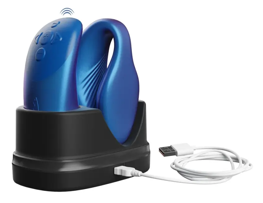 We-Vibe - Wibrator Dla Par Z Pilotem I Aplikacją Chorus by We-Vibe Cosmic Blue - obrazek 8