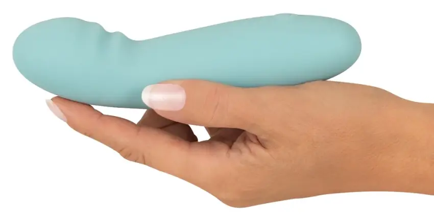 Cuties - Mini Wibrator Stymulujący Punkt-G Elastyczny Zielony - obrazek 6